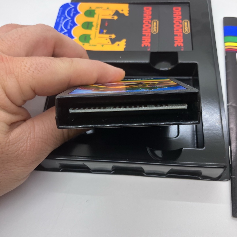 Mattel Dragonfire Video Game Cartridge Imagic intellivision - Picture 4 of 11